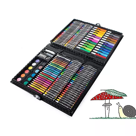 Artists set painting case 168 pcs