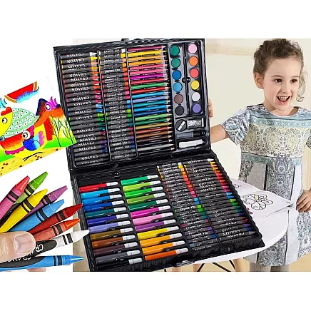 Artists set painting case 168 pcs