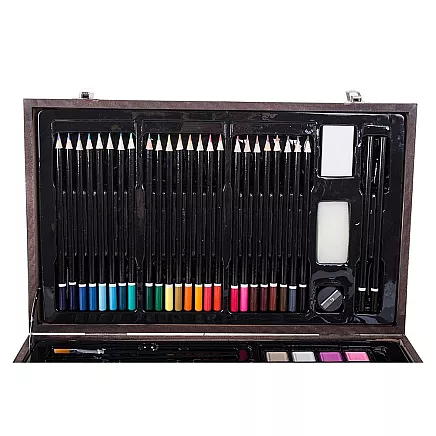 Art set for painting case wood 143