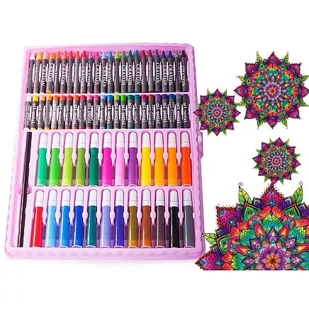 Artists set painting case 168 pcs