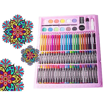 Artists set painting case 168 pcs