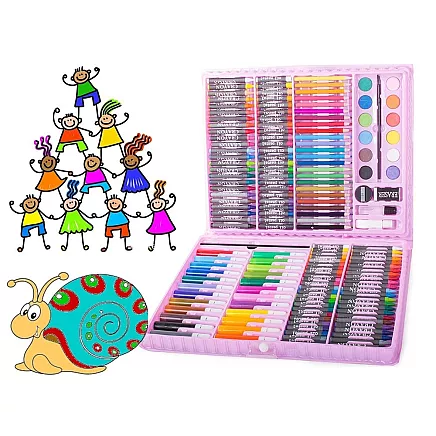 Artists set painting case 168 pcs