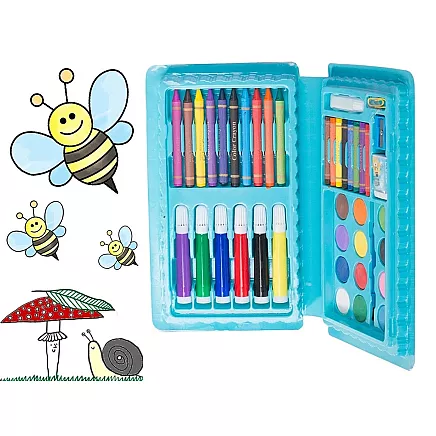 Artists set for painting in box 42 pcs