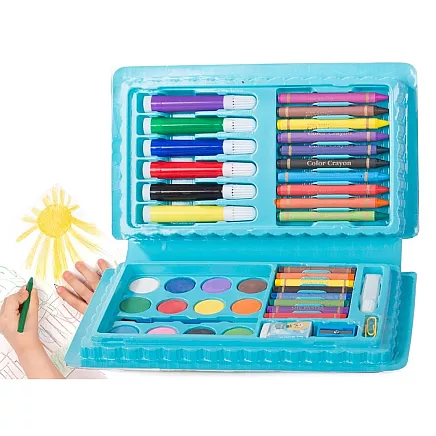 Artists set for painting in box 42 pcs