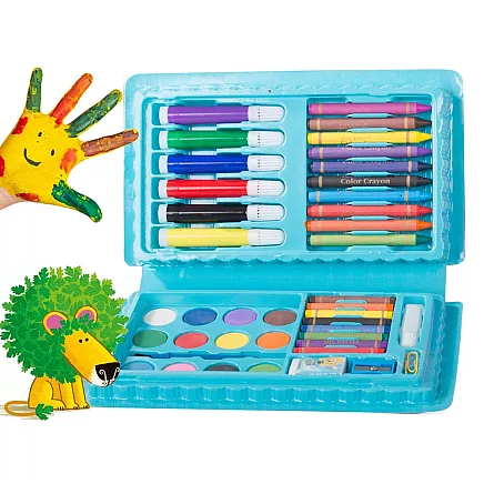 Artists set for painting in box 42 pcs