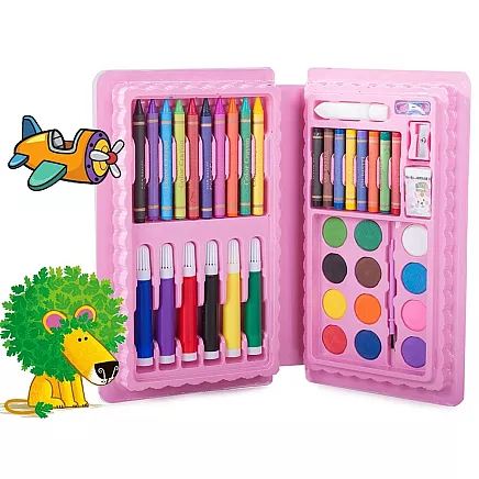 Artists set for painting in box 42 pcs