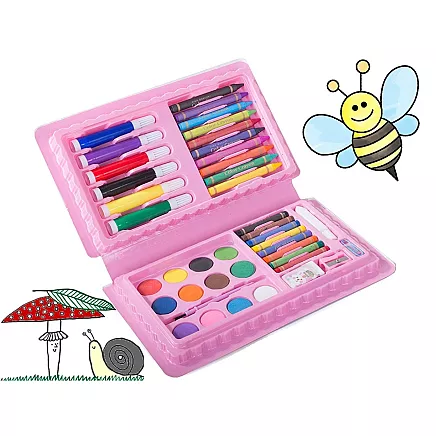 Artists set for painting in box 42 pcs