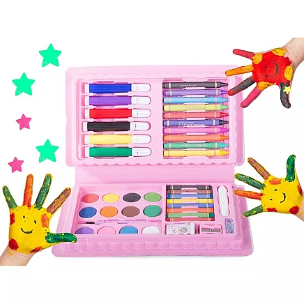 Artists set for painting in box 42 pcs