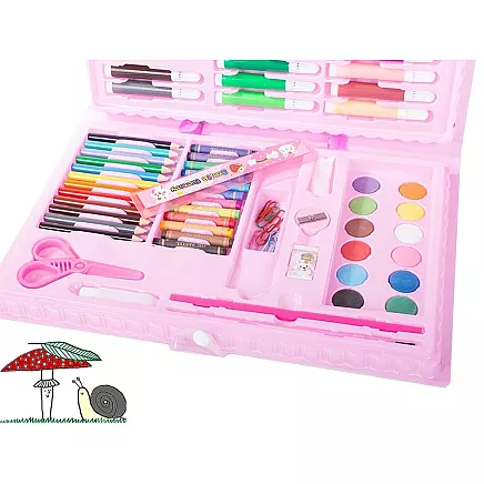 Artists set for painting in the case 86 pcs