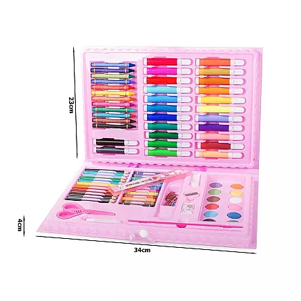 Artists set for painting in the case 86 pcs