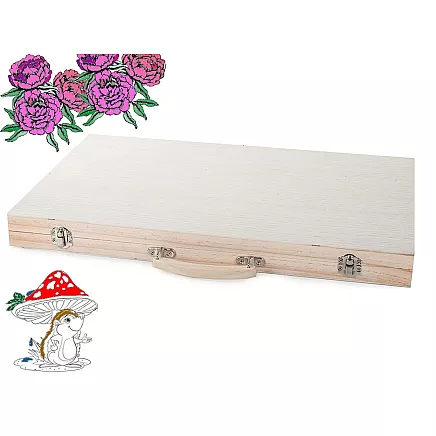 Art set for painting case wood 180