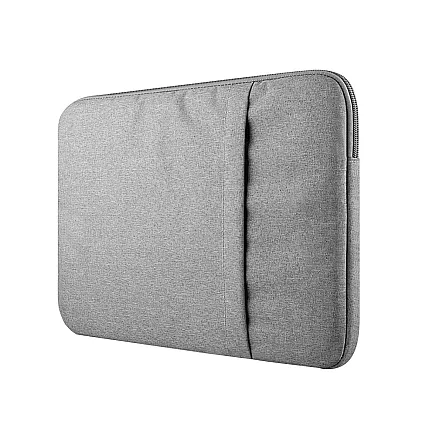 Klēpjdatora Soma Apvalks Vāciņš Maciņš 15,6, Gaiši pelēks