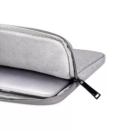 Klēpjdatora Soma Apvalks Vāciņš Maciņš 15,6, Gaiši pelēks