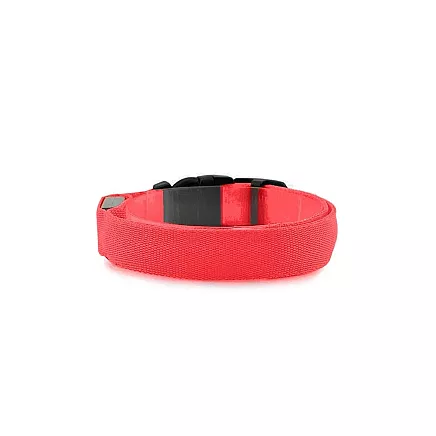 LIGHTING COLLAR 45-52CM RED (240) GAB_A
