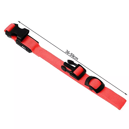 LIGHTING COLLAR 45-52CM RED (240) GAB_A
