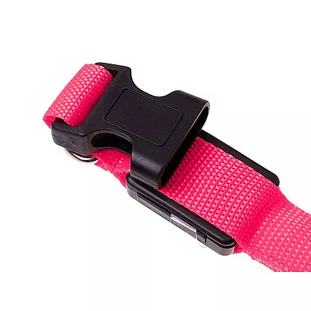 LIGHTING COLLAR 45-52CM PINK (240) GAB_A