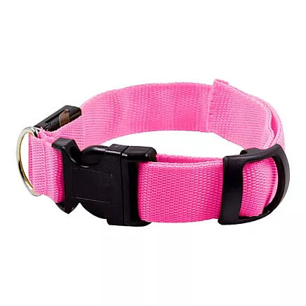 LIGHTING COLLAR 45-52CM PINK (240) GAB_A