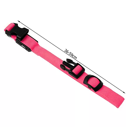 LIGHTING COLLAR 45-52CM PINK (240) GAB_A