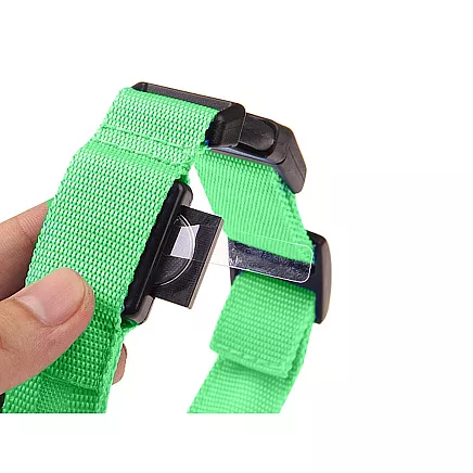 LIGHTING COLLAR 45-52CM GREEN (240) GAB_A