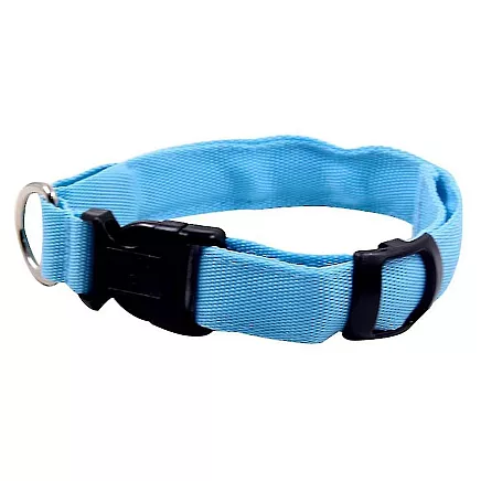 LIGHTING COLLAR 45-52CM BLUE (240) GAB_A