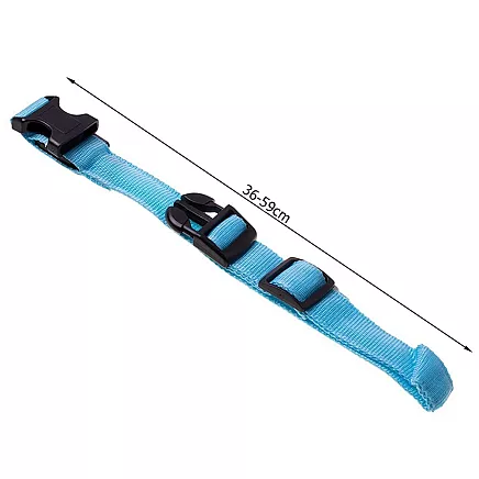 LIGHTING COLLAR 45-52CM BLUE (240) GAB_A