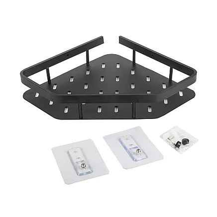 BATHROOM CORNER SHELF 2 (40)