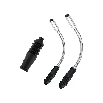 90 Grādu Caurule V-Brake Velosipēdu Bremžu Komplektam Ar Gumijām