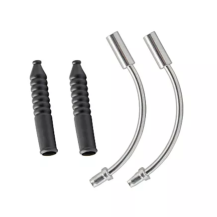 90 Grādu Caurule V-Brake Velosipēdu Bremžu Komplektam Ar Gumijām