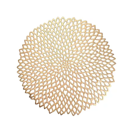 LACE TABLE MAT GOLD (180) GAB_A