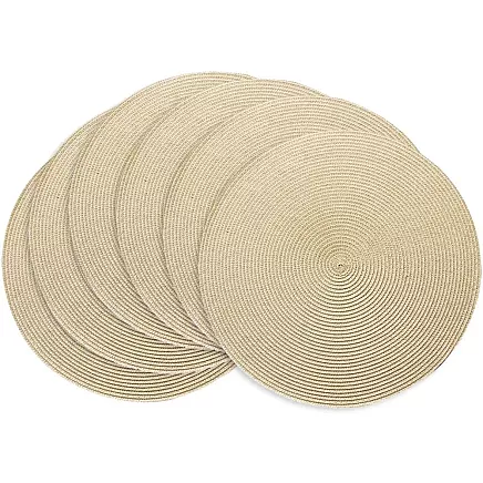 ROUND TABLE MAT GOLD (300) GAB_A