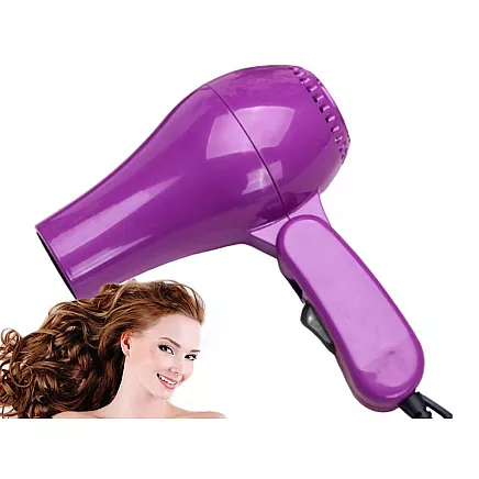 Folding travel hair dryer quiet 850w