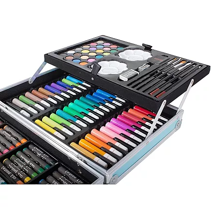 Artists set for painting in case 145 pcs