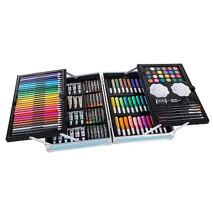 Artists set for painting in case 145 pcs