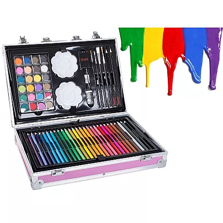 Artists set for painting in case 145 pcs