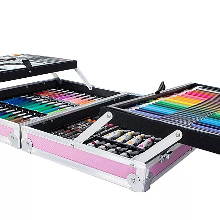 Artists set for painting in case 145 pcs