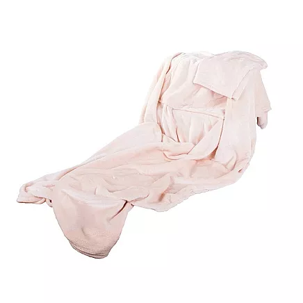 Fleece sleeved blanket warm blanket sweatshirt 140x200