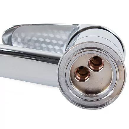 Virtuves izlietnes maisītājs, hromēts, 12.5×22 cm