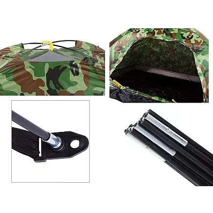 Kempinga telts moskītu tīkls 2 personām