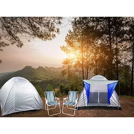 Tourist tent camping canopy iglo 4 persons