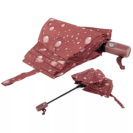 Umbrella folding umbrella automatic womens fibre