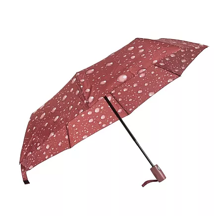 Umbrella folding umbrella automatic womens fibre