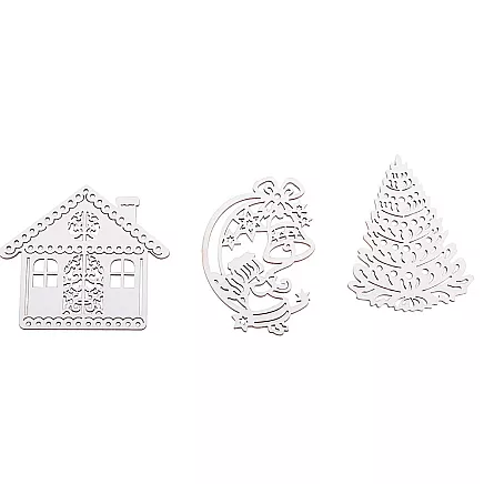 Wooden christmas tree decorations 20 pieces pendants baubles ornaments