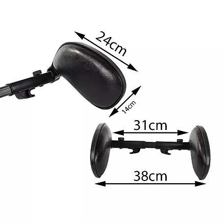 Car headrest head rest for car soft travel cushion