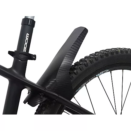 Universāls MTB velosipēda dubļusargu komplekts priekšai un aizmugurei 24–28 collu, melns