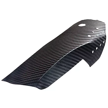 Universāls MTB velosipēda dubļusargu komplekts priekšai un aizmugurei 24–28 collu, melns