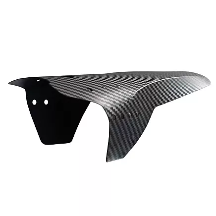 Universāls MTB velosipēda dubļusargu komplekts priekšai un aizmugurei 24–28 collu, melns