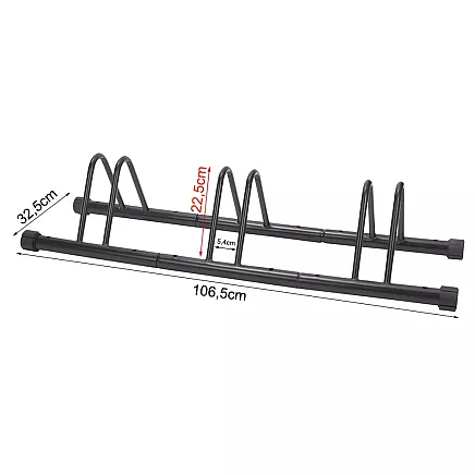 Rack for 3 bicycles bicycle storage service parking barriers