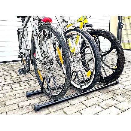 Rack for 3 bicycles bicycle storage service parking barriers