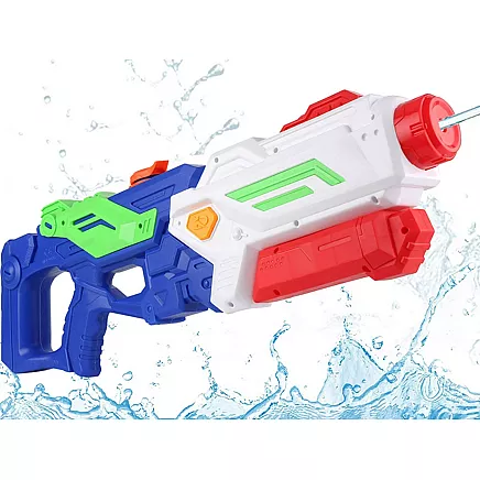 Liela ūdens pistole ar sūkni bērniem, 57cm, 1.5L.