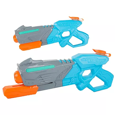 Liela ūdens pistole šautene ar 0.6 litru tvertni un pumpi bērniem